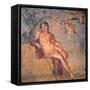 Cupid Leading Zeus's Eagle to Ganymede, from the House of Meleager, Pompeii-null-Framed Stretched Canvas