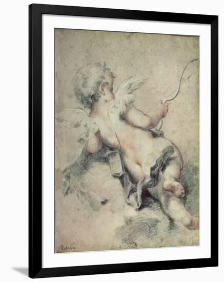 Cupid Lying on the Clouds-Rosalba Giovanna Carriera-Framed Giclee Print