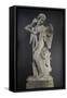 Cupid Making a Bow from the Mace of Hercules-Edme Bouchardon-Framed Stretched Canvas