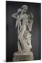 Cupid Making a Bow from the Mace of Hercules-Edme Bouchardon-Mounted Giclee Print
