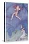 Cupid on the Cypress Tree-Dorothy Mullock-Stretched Canvas