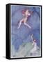 Cupid on the Cypress Tree-Dorothy Mullock-Framed Stretched Canvas