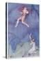 Cupid on the Cypress Tree-Dorothy Mullock-Stretched Canvas