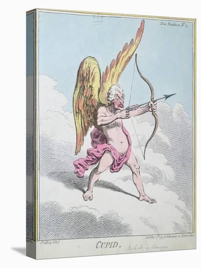 Cupid, Published by Hannah Humphrey in 1799-James Gillray-Stretched Canvas