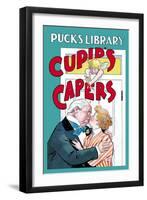 Cupid's Capers-null-Framed Art Print