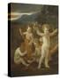 Cupid's Concert, C.1626-27-Nicolas Poussin-Stretched Canvas