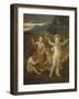 Cupid's Concert, C.1626-27-Nicolas Poussin-Framed Giclee Print