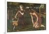 Cupid's Forge-Edward Burne-Jones-Framed Giclee Print