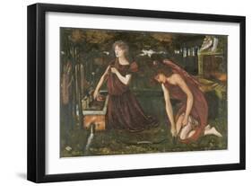 Cupid's Forge-Edward Burne-Jones-Framed Giclee Print