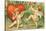 Cupid's Message, Valentine Postcard, C.1910-null-Stretched Canvas