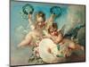 Cupid's Target-Francois Boucher-Mounted Giclee Print