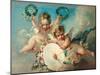 Cupid's Target-Francois Boucher-Mounted Giclee Print