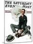 "Cupid's Visit" Saturday Evening Post Cover, April 5,1924-Norman Rockwell-Mounted Giclee Print