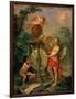 Cupid Sharpening an Arrow, 1750-Charles-Joseph Natoire-Framed Giclee Print