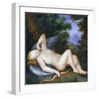 Cupid Sleeping-Maria Geronima Centurione Oltremarino-Framed Giclee Print