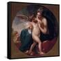 Cupid, stung by a bee, is cherished by his Mother, 1774-Benjamin West-Framed Stretched Canvas
