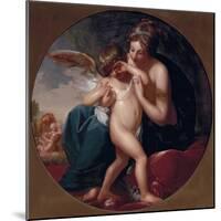 Cupid, stung by a bee, is cherished by his Mother, 1774-Benjamin West-Mounted Giclee Print