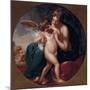 Cupid, stung by a bee, is cherished by his Mother, 1774-Benjamin West-Mounted Giclee Print