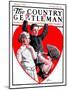 "Cupid Takes Aim," Country Gentleman Cover, February 10, 1923-F. Lowenheim-Mounted Giclee Print