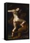 Cupid Taming a Lion-Bartholomaus Spranger (Follower of)-Framed Stretched Canvas