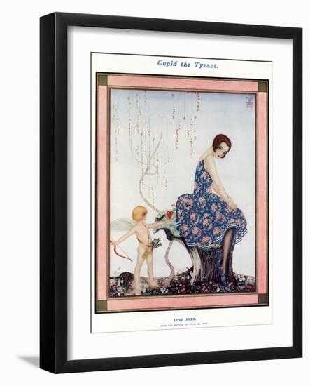 Cupid the Tyrant-Felix de Gray-Framed Art Print