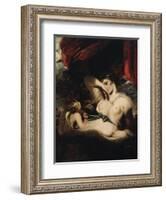 Cupid Untying the Zone of Venus, 1788-Joshua Reynolds-Framed Giclee Print