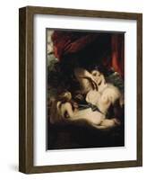 Cupid Untying the Zone of Venus, 1788-Joshua Reynolds-Framed Giclee Print