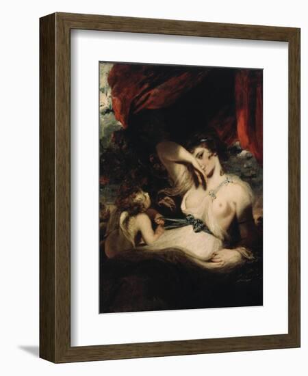 Cupid Untying the Zone of Venus, 1788-Joshua Reynolds-Framed Giclee Print