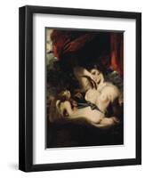 Cupid Untying the Zone of Venus, 1788-Joshua Reynolds-Framed Giclee Print
