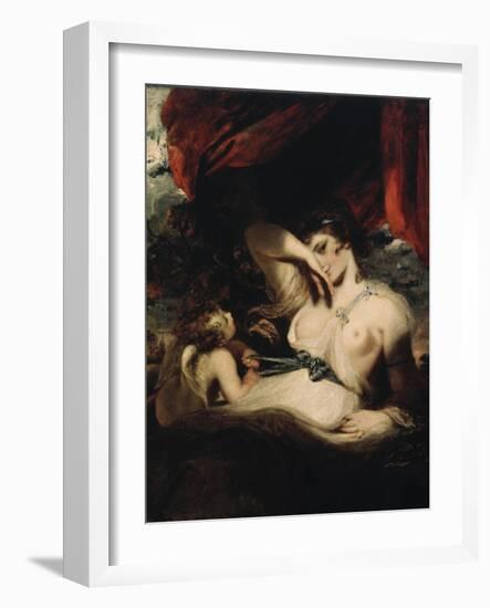 Cupid Untying the Zone of Venus, 1788-Joshua Reynolds-Framed Giclee Print