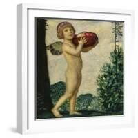 Cupid with Basket of Fruit, C. 1920-Franz von Stuck-Framed Giclee Print