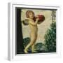 Cupid with Basket of Fruit, C. 1920-Franz von Stuck-Framed Giclee Print