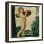 Cupid with Basket of Fruit, C. 1920-Franz von Stuck-Framed Premium Giclee Print
