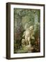 Cupid with Grapes-Francois Boucher-Framed Giclee Print
