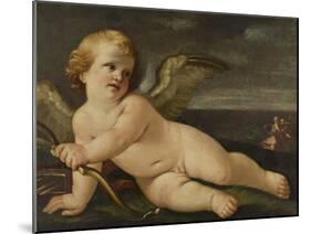 Cupid with his Bow by Guido Reni-Guido Reni-Mounted Giclee Print