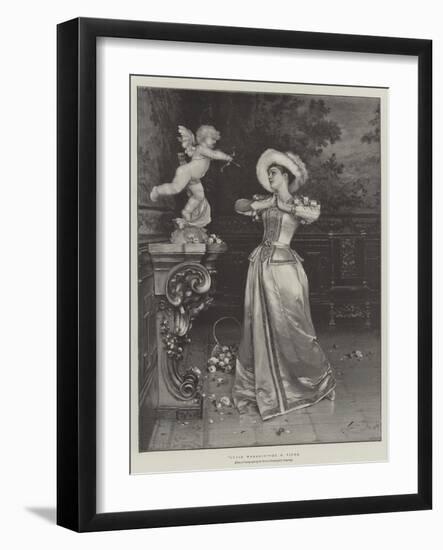 Cupid Worship-Francesco Vinea-Framed Giclee Print