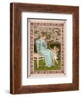 Cupid-null-Framed Art Print