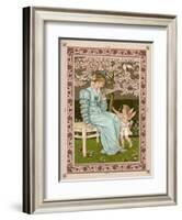 Cupid-null-Framed Art Print