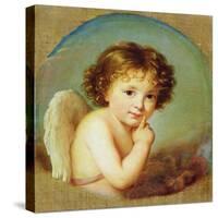 Cupid-Elisabeth Louise Vigee-LeBrun-Stretched Canvas