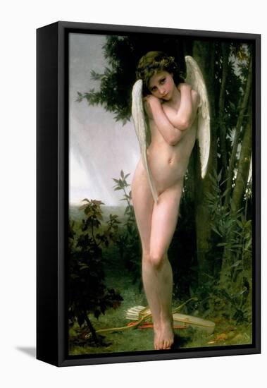 Cupidon, 1891-William Adolphe Bouguereau-Framed Stretched Canvas