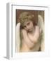 Cupidon-William Adolphe Bouguereau-Framed Art Print