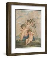 'Cupids', 1903-Francesco Bartolozzi-Framed Giclee Print