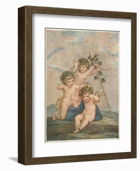 'Cupids', 1903-Francesco Bartolozzi-Framed Giclee Print