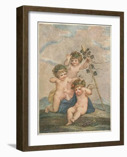 'Cupids', 1903-Francesco Bartolozzi-Framed Giclee Print