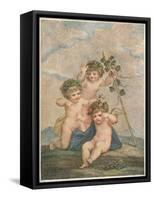 'Cupids', 1903-Francesco Bartolozzi-Framed Stretched Canvas