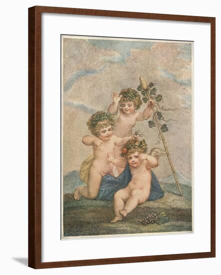 'Cupids', 1903-Francesco Bartolozzi-Framed Giclee Print