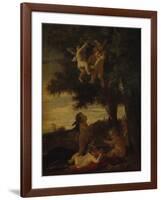 Cupids and Geniuses, 1630-1633-Nicolas Poussin-Framed Giclee Print