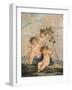 'Cupids', c18th century-Francesco Bartolozzi-Framed Giclee Print