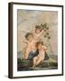 'Cupids', c18th century-Francesco Bartolozzi-Framed Giclee Print