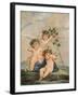'Cupids', c18th century-Francesco Bartolozzi-Framed Giclee Print